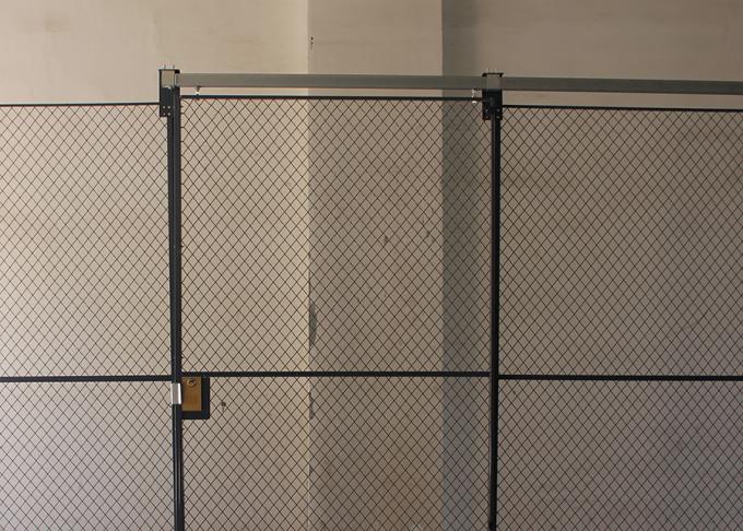 High Ventilated  Wire Mesh Security Rooms , Indoor Security Cage Storage Locker